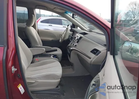 2011 Toyota Sienna Le V6 from USA, damaged, VIN 5TDKK3DC1BS040273